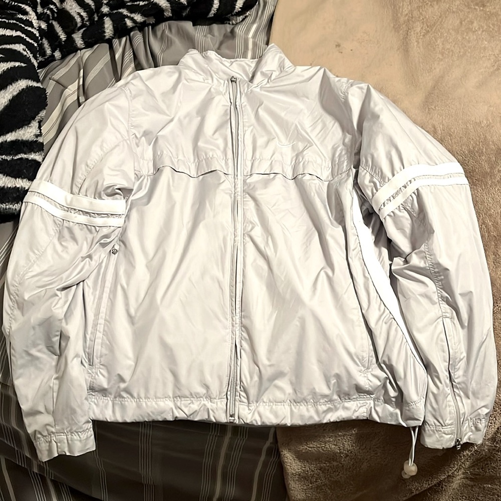 Vintage Wolf Gray Nike Track Jacket